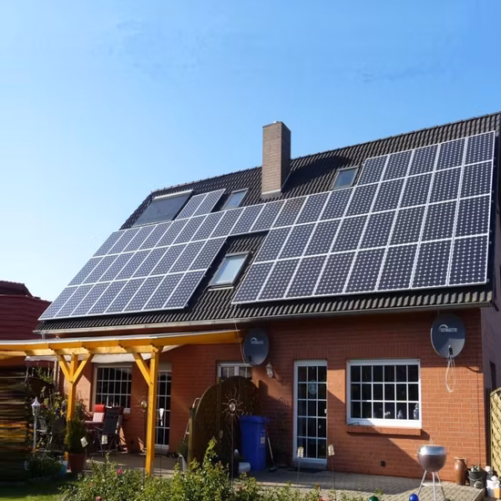 Factory 182mm Half Cell Solar PV Modules 410W 550W 700W 144cells Photovoltaic Perc Hjt Mono Solar Panel Price for Home Commercial Solar Power Energy System