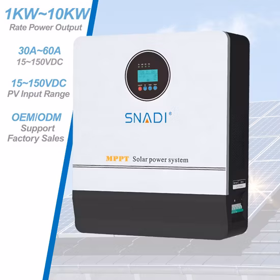 Onduleur solaire hybride 3kw 4kw 5kw 6kw de réduction