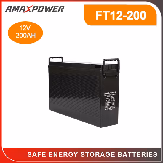 Batterie de stockage Alimentation de secours Batterie AGM 12 V